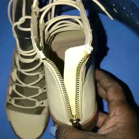 Forever 21 leather sandals - Picture 5 of 6